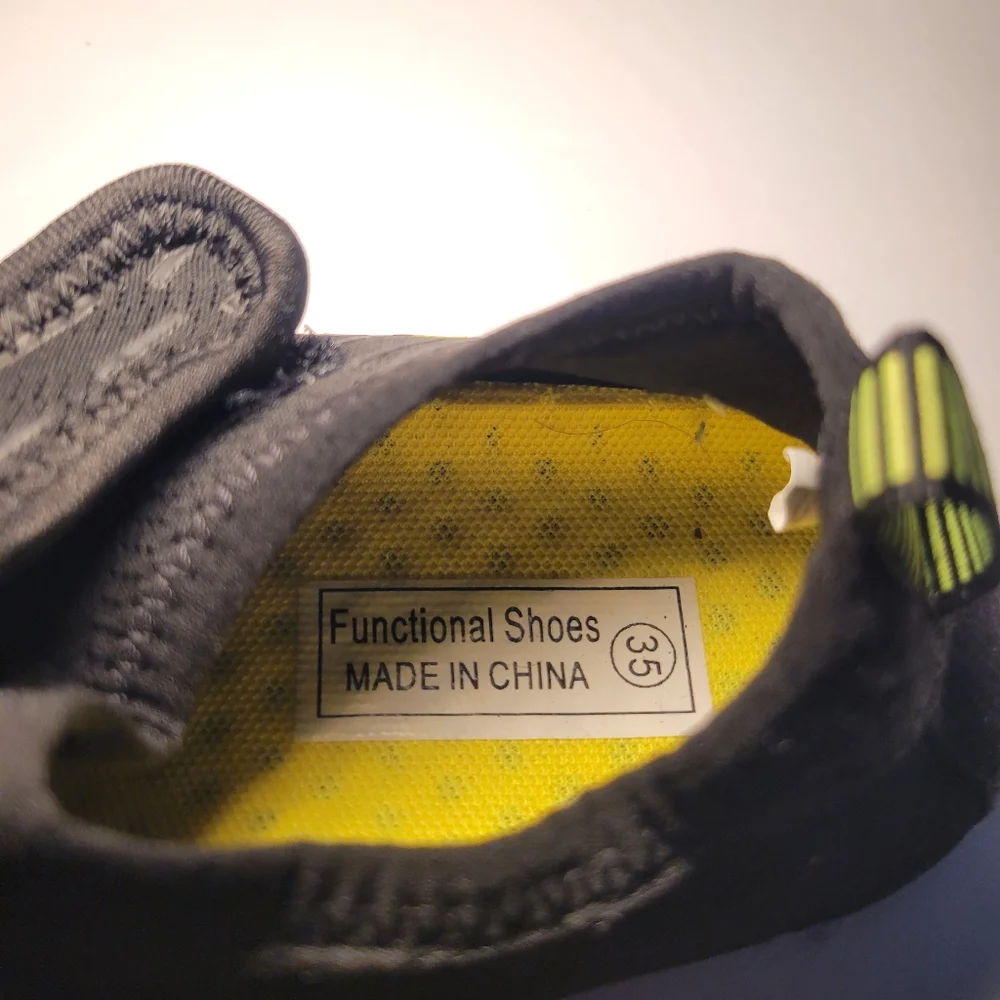 NWOT Wonesion Kids Youth Water Sports Shoes Slip On‎ Quick Dry Size 3/35